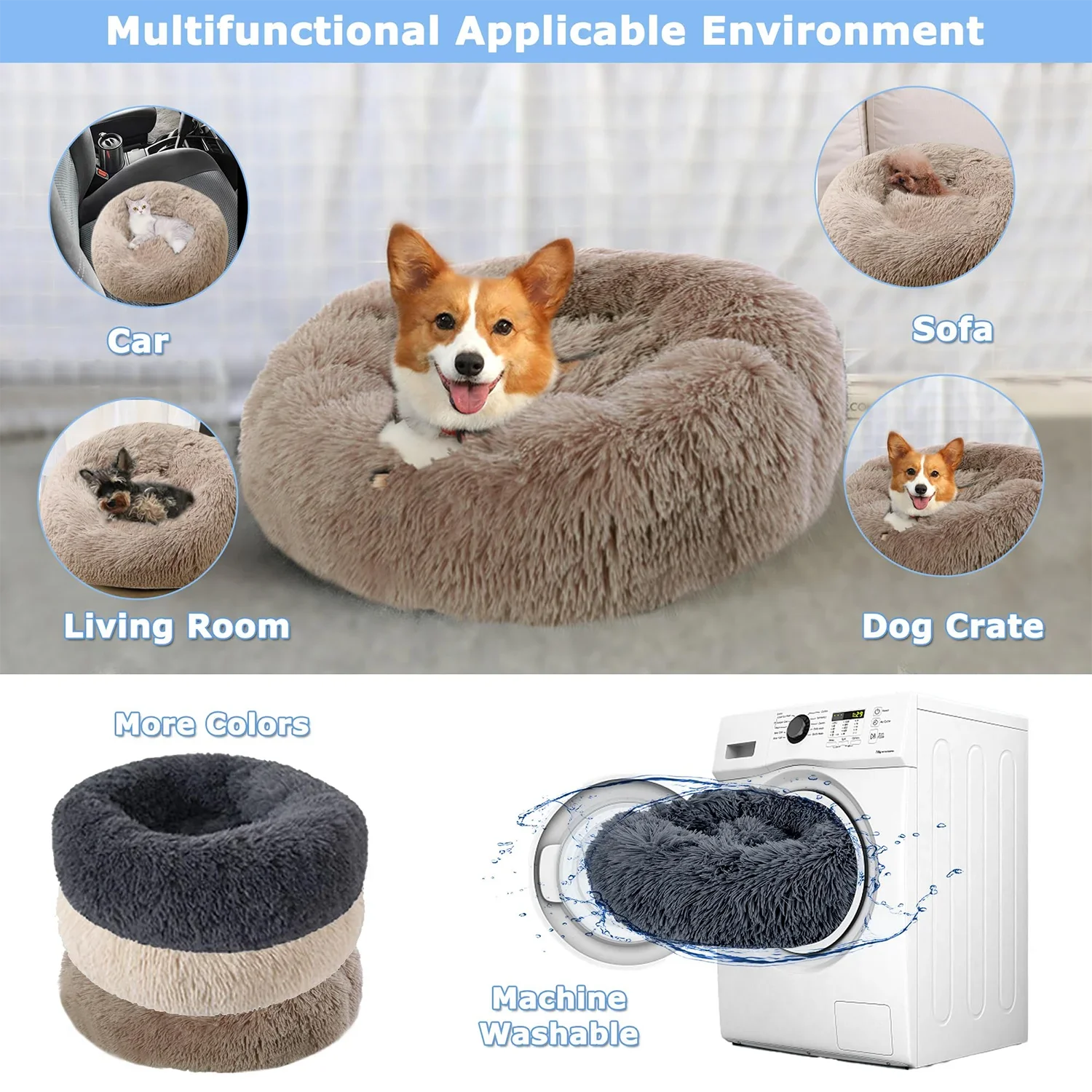 CloudNest Calming Donut Bed 3