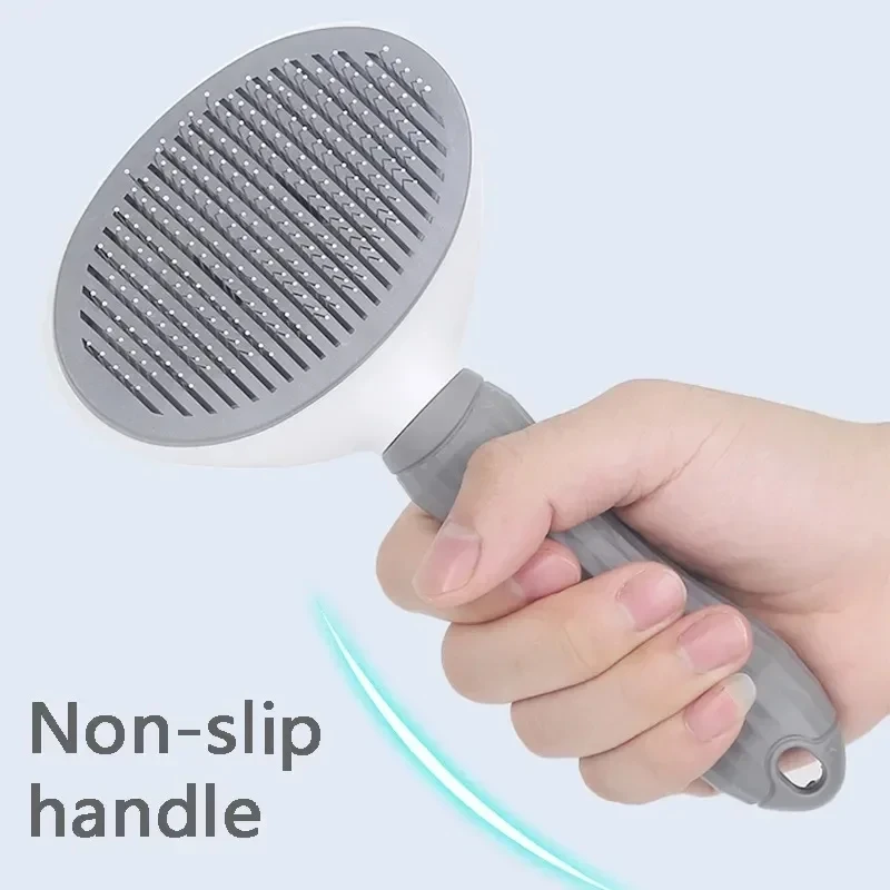 One-Click Self-Cleaning Slicker Brush 3